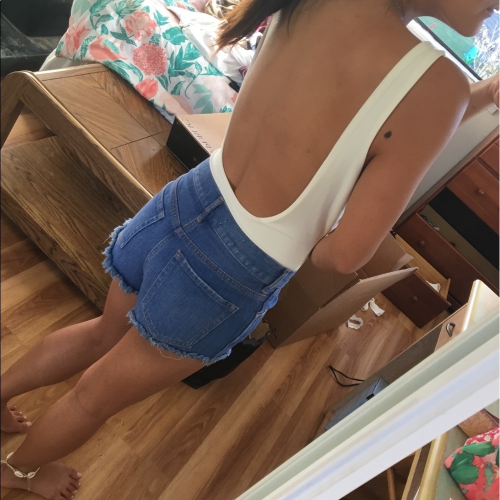 OOTDfash White Luz Bodysuit